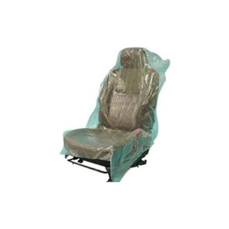 Johndow Industries JohnDow Premium Plastic Seat Covers Roll, Green - 200 Covers/Roll - SC-2 SC-2